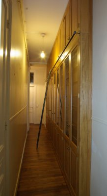 Perspective échelle en place