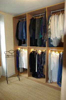 Penderies éclairantes