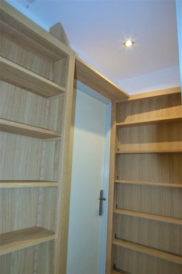 Imposte sur porte de chambre