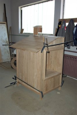 Présentoir vitrine sur mesure