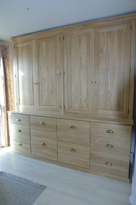 Meuble de bureau en chêne