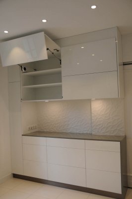 Bloc tiroirs en retour