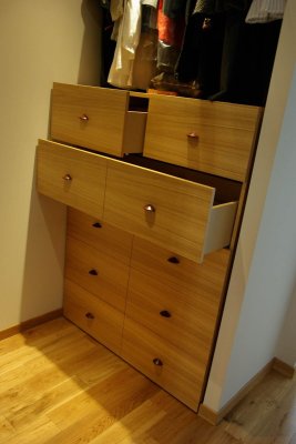 Tiroirs appareillés