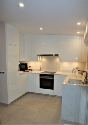 Vue d'ensemble de la cuisine