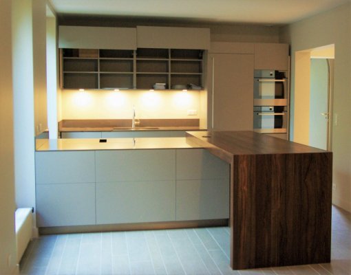 Tiroirs autour de l'îlot