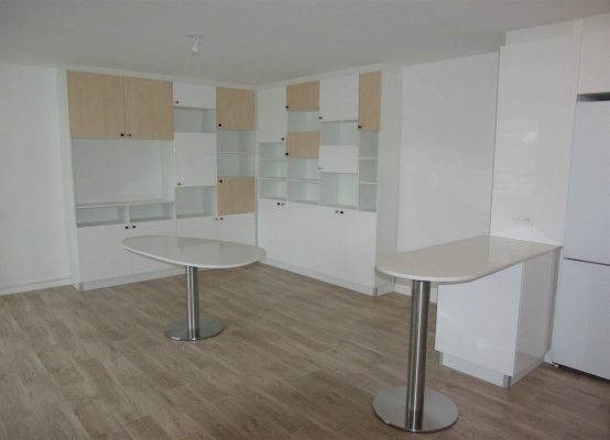 Vue d'ensemble du living