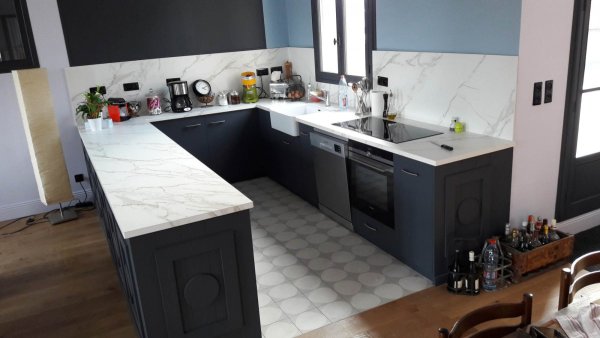 Plan de travail en céramique