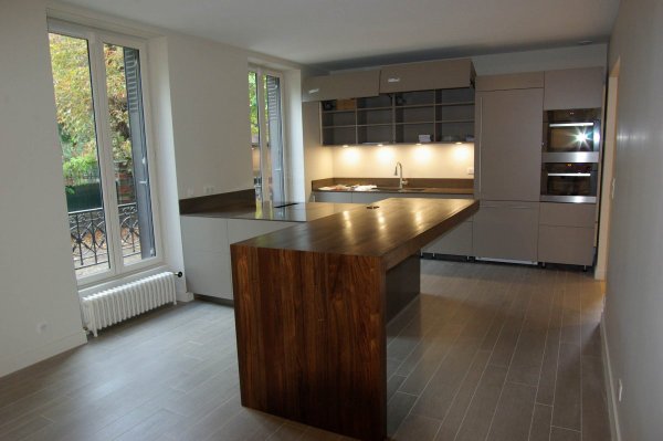 Vue d'ensemble du living