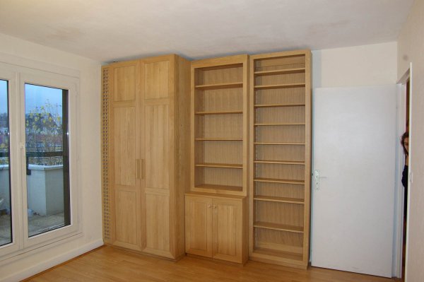 Dressing et bibliothèque