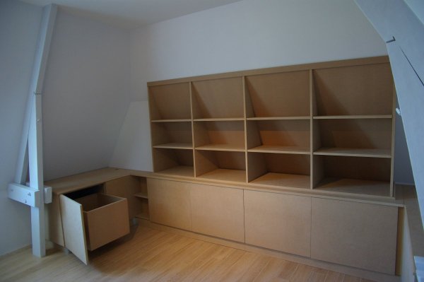 Vue gauche avant peinture