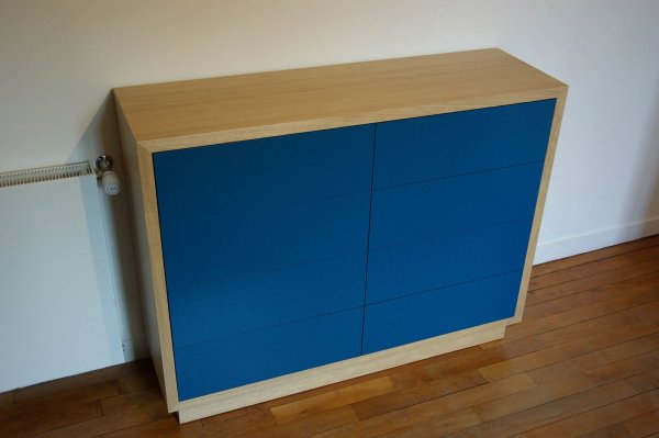 Commode vue de dessus